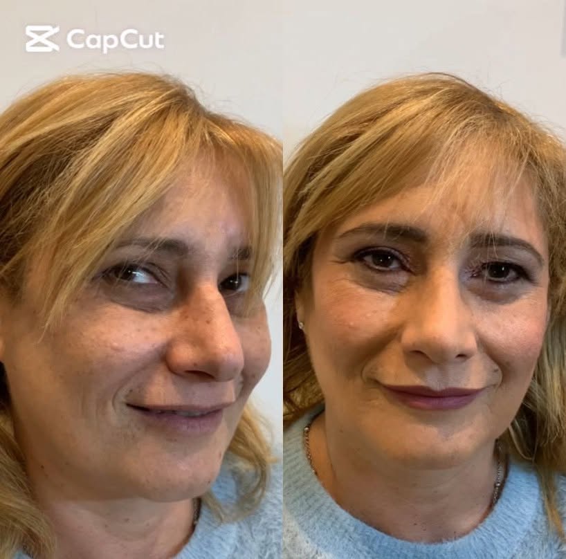 Confronto del make-up pubblicato dallo studio
